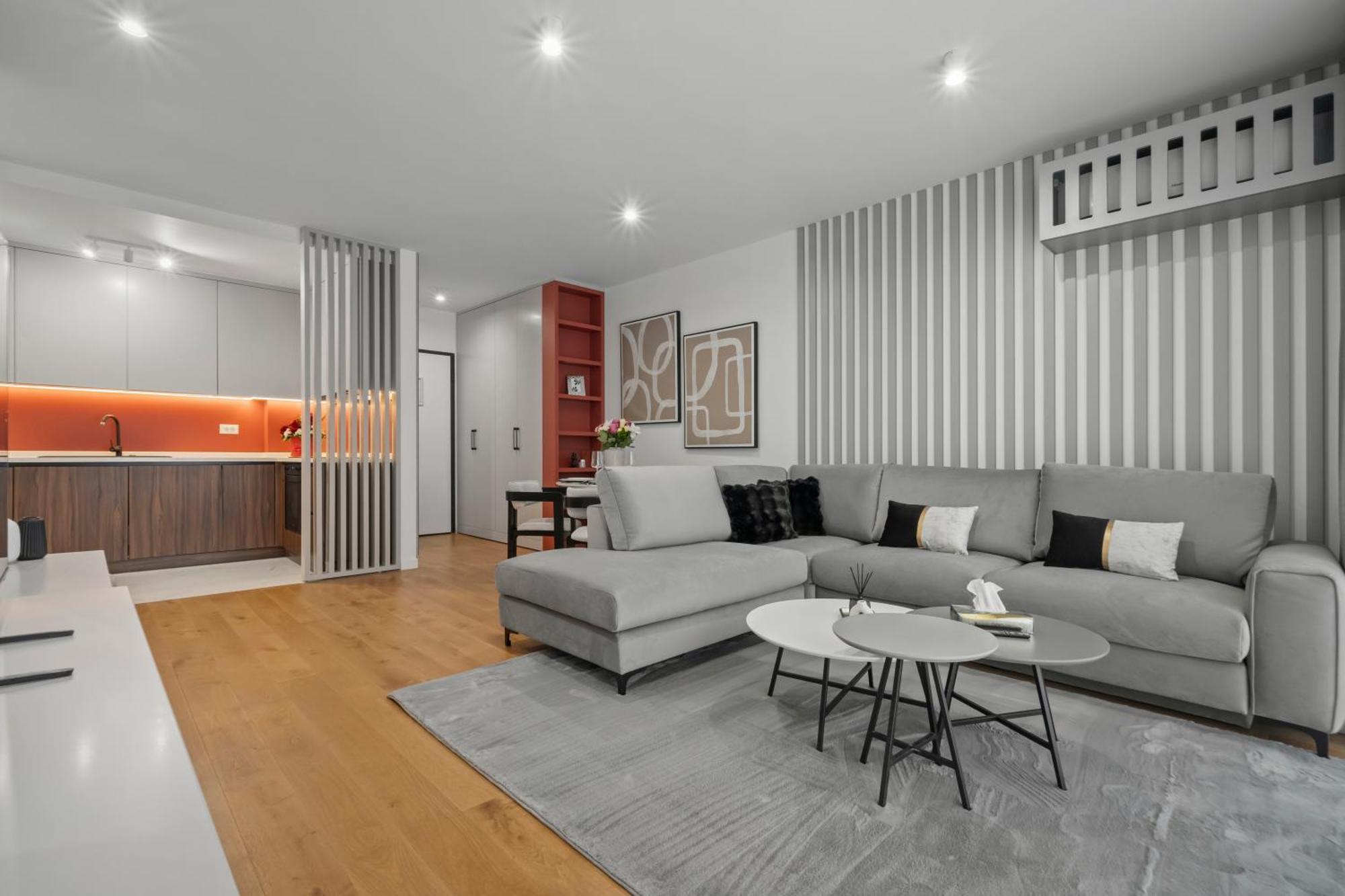 Apartament cu 1 dormitor şi balcon